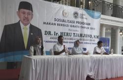 DPR RI Sosialisasi Program Makan Bergizi Gratis Bersama Mitra Kerja BGN di Desa Campurdarat