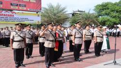 Kapolres TTS Pimpin Upacara Sertijab dan Rotasi Jabatan