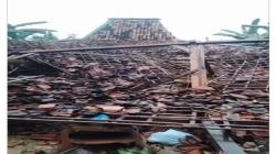 Puting Beliung Porak Porandakan Desa Kramat, 1 Rumah Roboh