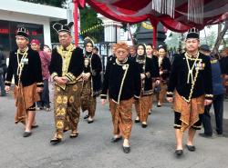 Boyong Grobog Rangkaian Hari Jadi Kabupaten Grobogan ke 299, Sederhana Namun Tetap Khidmat