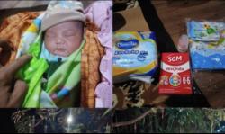 Geger Bayi Laki Laki Ditemukan di Trotoar Jalan Ahmad Yani Kapuas
