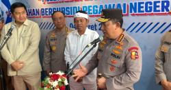 Kapolri Resmikan Peletakan Batu Pertama Perumahan Subsidi PNS dan Anggota Polri di Karawang