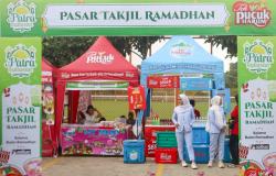 Pemuda Kukusan Depok Gelar Pasar Takjil Ramadan, Buka Puasa Jadi Meriah