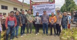 Pemkab Way Kanan bersama Asosiasi Agen adakan Operasi Pasar Gas LPG 3 Kg di Kecamatan Kasui