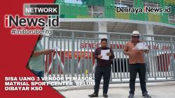 Sisa Uang 3 Vendor Pemasok Matrial Sport Center  Belum Dibayar KSO