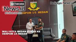 Wali Kota Medan Kuker ke Denpom 1/5 Medan