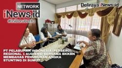 PT Pelabuhan Indonesia (Persero) Regional 1 Audiensi bersama BKKBN Membahas Penurunan Angka Stunting