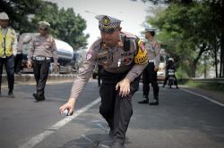 Antisipasi Arus Mudik, Satlantas Polres Gresik Petakan Titik Blackspot dan Trouble Spot