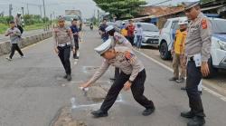 Temukan Banyak Jalan Berlubang, Satlantas Polres Subang Minta H-10 Lebaran Sudah Mulus