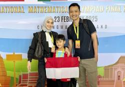 Siswa SD Raih Medali Emas Olimpiade Matematika di Thailand, Bagaimana Cara Belajarnya?