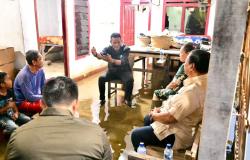 Sore Pantau Banjir di Kabupaten Bekasi, Presiden Prabowo Lewati Buka Puasa Bareng Warga Babelan