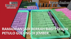 Ramadhan Jadi Berkah Bagi Perajin Petulo Gulung di Jember