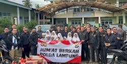 Momentum Ramadhan, Direktorat Intelkam Polda Lampung Gelar Bakti Sosial