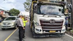 Cegah Kemacetan di Jalur Gentong, Satlantas Polres Tasikmalaya Kota Razia Truk Besar