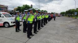 Persiapan Mudik Lebaran, Polres Boyolali Menggelar Apel Gabungan