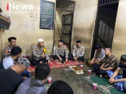 Wakapolres Bersama Pejabat Utama Buka Puasa dan Shalat Bersama di Rutan Polres Polman