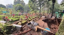 Longsor di TPU Nagrog Bandung: 8 Makam Terdampak, Musala dan Toilet Menggantung