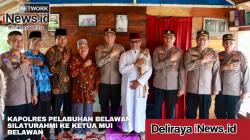 Kapolres Pelabuhan Belawan Silaturahmi ke Ketua MUI Belawan