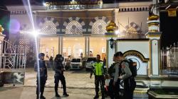 Polres Jayapura Gelar Patroli Rutin untuk Pengamanan Shalat Tarawih di Sentani