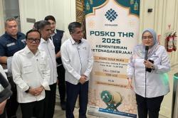 Posko THR 2025 Resmi Dibuka, Menaker: Terima Aduan Pekerja