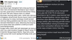 Viral Aksi Maling di Jogja Berujung Baper: Mau Kembalikan Motor Gegara Kena Mental!