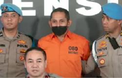 Pakai Rompi Orange dan Tangan Diborgol, AKBP. Fajar Widyadharma Resmi Tersangka