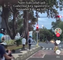 Viral di TikTok! Gubernur NTB Jalan Kaki ke Kantor, Netizen Soroti Efisiensi Anggaran dan Trotoar