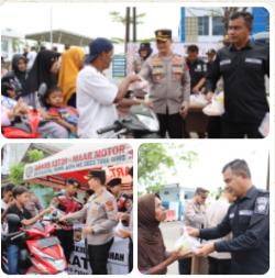 Selama 14 Hari Ramadhan, Polisi Bagikan 3.500 Takjil Gratis Kepada Masyarakat Pidie Jaya Aceh