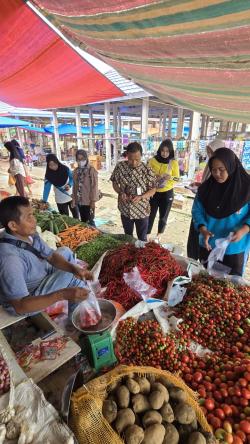 Pemkab Way Kanan Pantau Harga Pangan saat Ramadhan jelang Lebaran