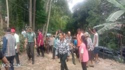 Kapolres TTS Dampingi Forkopimda Tinjau Lokasi Longsor di Desa Kuatae