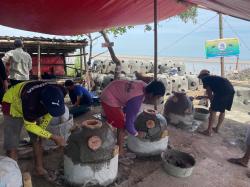 Pemulihan Ekosistem Laut Pantai Tangkolak Lewat Rumah Baru Terumbu Karang