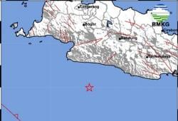 Gempa Terkini M3, 0 Guncang Sukabumi, Getaran Terasa hingga Semarang