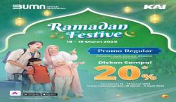 Nikmati Perjalanan Harga Hemat, KAI Daop 2 Bandung Hadirkan Promo Spesial Bertajuk 'Ramadan Festive'