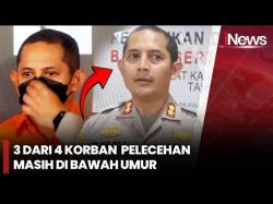 Korban Pencabulan Anak Mantan Kapolres : 3 Dari 4 Korban Masih Dibawah Umur