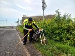 Polisi Temukan Motor Protolan di Semak-semak Ringroad Jombang, Diduga untuk Balap Liar