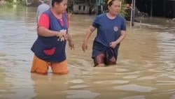 Tanggul Sungai Widodaren Batangan Jebol, Ratusan Rumah Warga di Pati Terendam Banjir