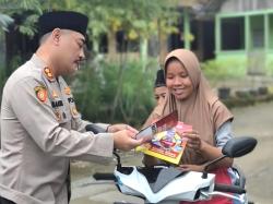 Polres Kebumen Gelar Patroli Ngabuburit, Sosialisasikan Layanan Darurat 110 