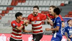 Madura United Keluar dari Zona Merah Usai Kalahkan PSIS