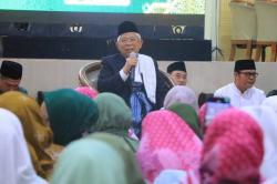 Wapres Ma'ruf Amin Bukber Wakil Wali Kota Tangerang, Dorong Semangat Kebersamaan