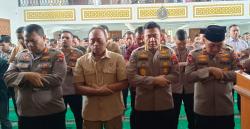 Tiga Anggota Polri Gugur di Lampung, Polda Jatim Gelar Salat Gaib