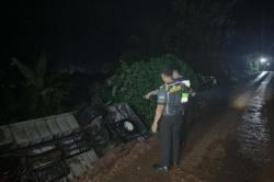 Bus Rombongan Pengajian di Wonogiri Terguling ke Jurang, 1 Penumpang Tewas 6 Terluka