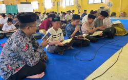 SMPN 1 Sedati Gelar Pesantren Ramadhan, Ratusan Siswa Khusyuk Ikuti Kegiatan Tanpa Gadget