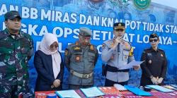 Polres Garut Gelar Konferensi Pers Ops Pekat Periode Januari Hingga Maret 2025