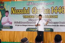 Peringatan Nuzulul Quran, Wali Kota Cilegon Ajak Masyarakat Berpegang Tegung pada Al Quran