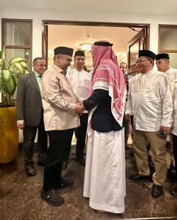 Bertemu Dubes Arab Saudi, Ketua MPR  Bahas Penguatan 75 Tahun Hubungan Bilateral Dua Negara