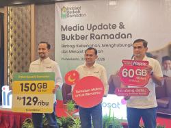 Idul Fitri Kenaikan Trafik Hingga 26%, Indosat Ooredoo Hutchison Perkuat Jaringan 