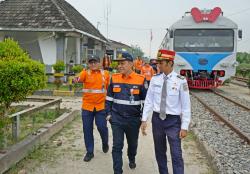 Jelang Mudik Lebaran, KAI Sumut Inspeksi Jalur Medan – Rantau Prapat