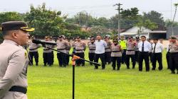 Polres Sragen Berlakukan Pembatasan Operasional Kendaraan Sumbu Tiga Selama Arus Mudik dan Balik