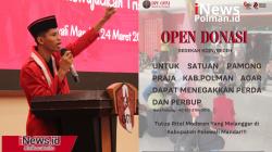 GMNI Polman Sindir Satpol PP dengan Open Donasi Koin: 