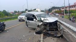 Detik-detik Tabrakan Beruntun di Cianjur Terekam CCTV, 7 Kendaraan Terlibat
